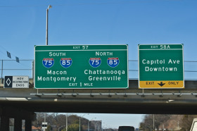 highway mile markers