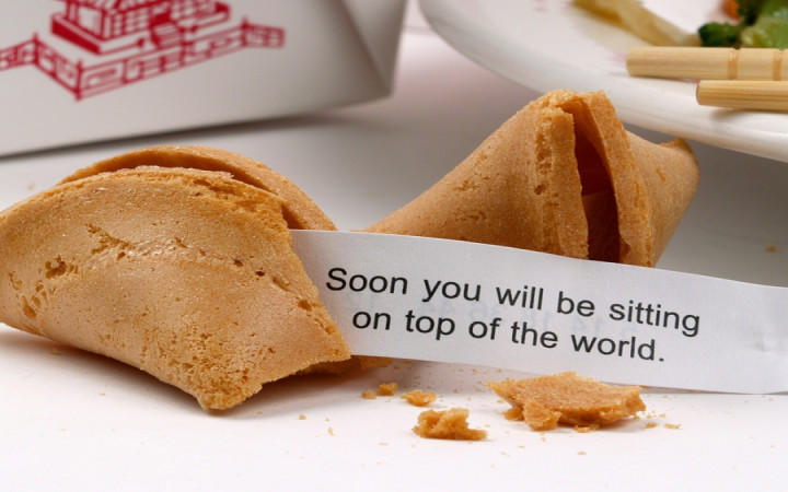 just eat fortune cookie