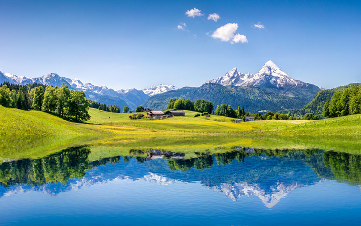 alps mountains location